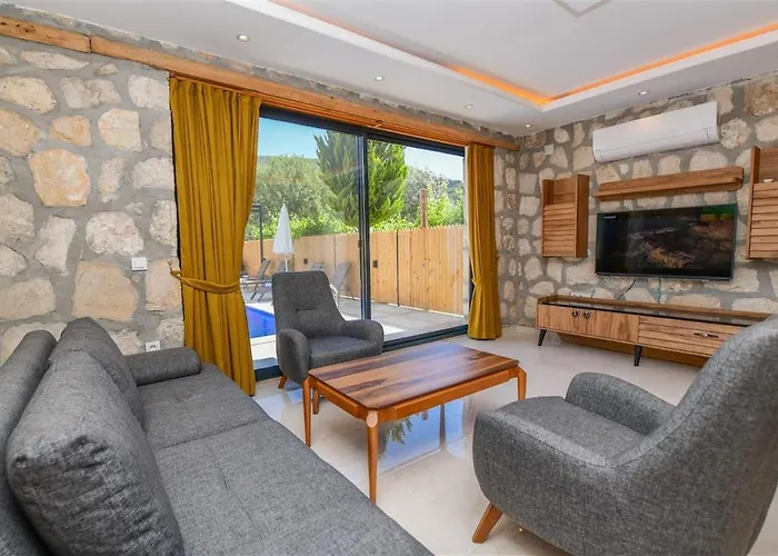 فيلة With Private Pool And Jacuzzi In Nature